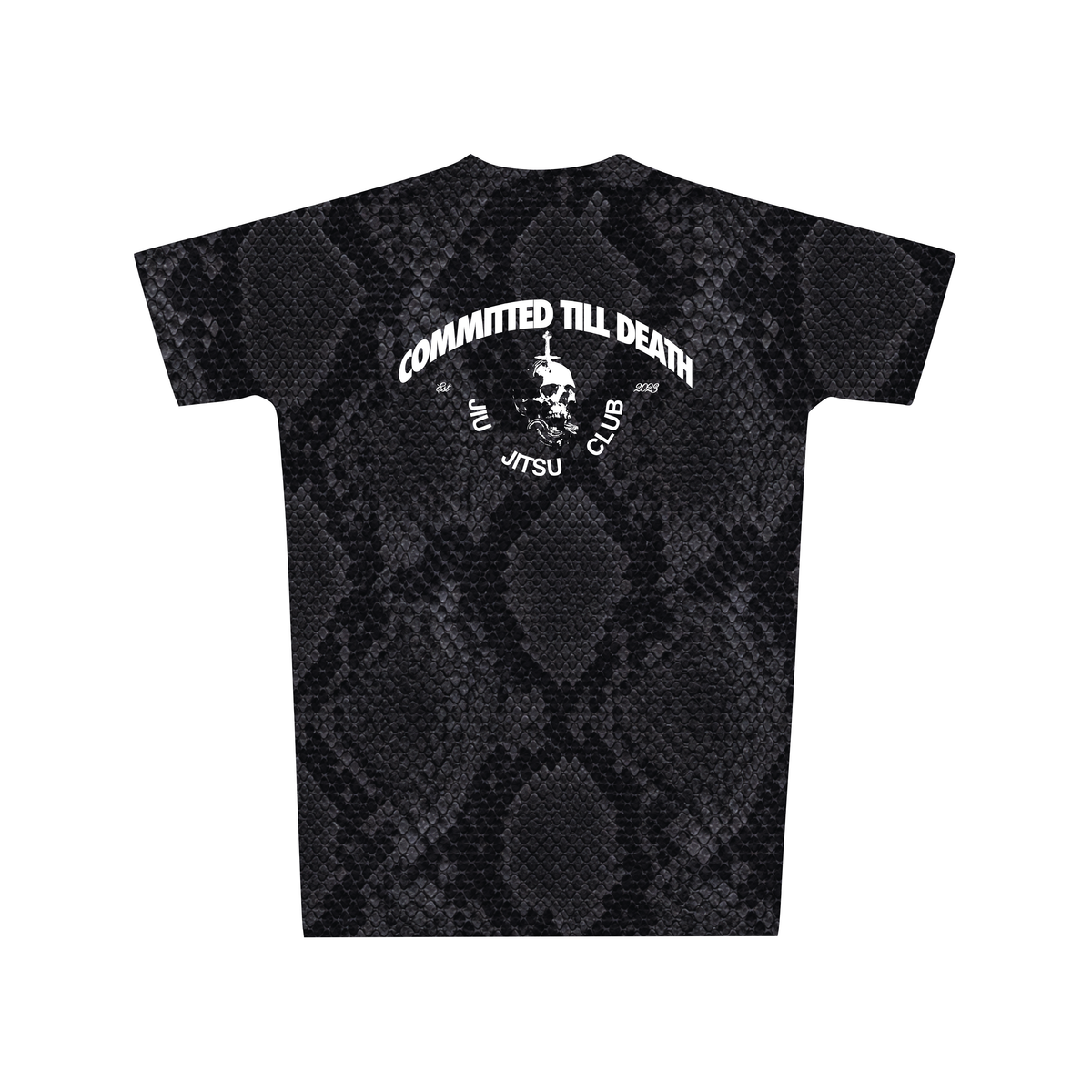 CTD JIU JITSU CLUB SNAKE SKIN RASHGUARD