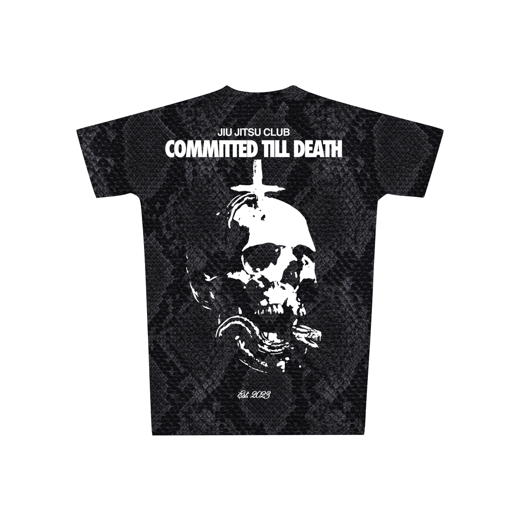 CTD JIU JITSU CLUB SNAKE SKIN RASHGUARD