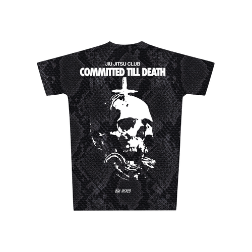 CTD JIU JITSU CLUB SNAKE SKIN RASHGUARD