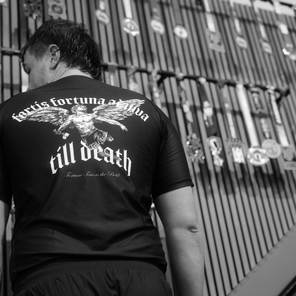 FORTUNE FAVORS THE BOLD RASHGUARD