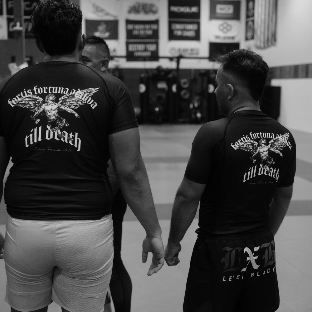 FORTUNE FAVORS THE BOLD RASHGUARD